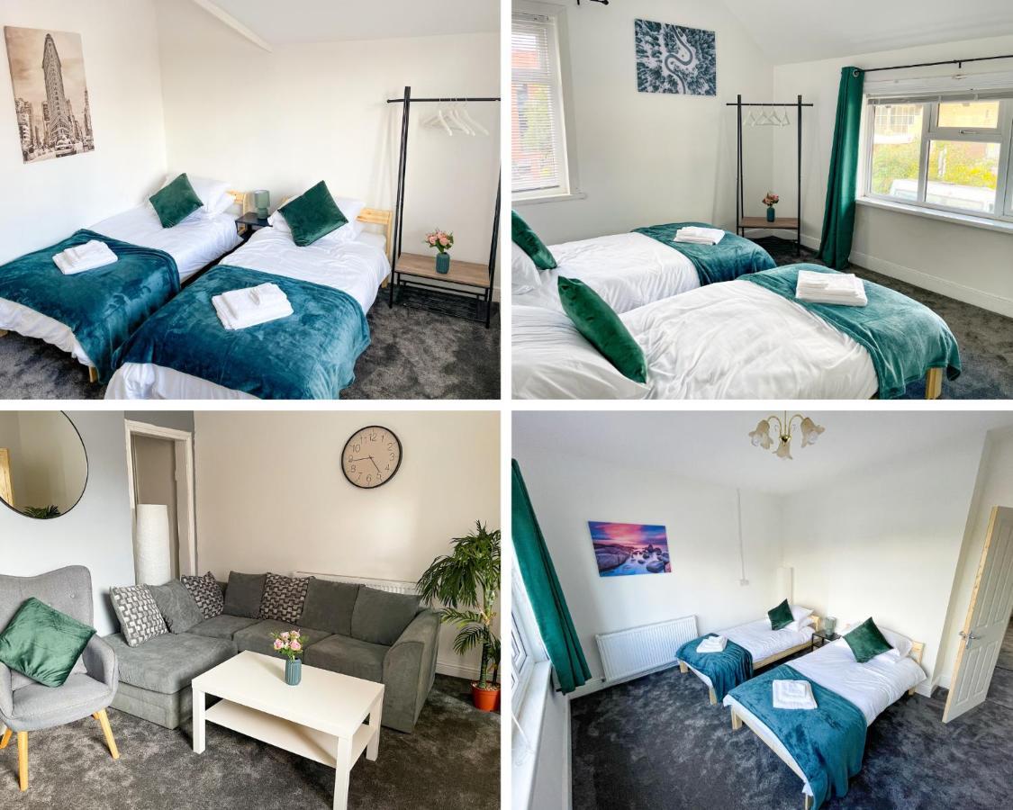 Perfect For Contractors & Families! 7 Beds Free Parking Apartment Birmingham Bagian luar foto